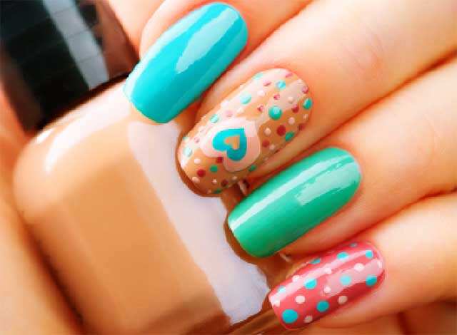 প জ য নখ আন ন নত নত ব র ছ য ন ল আর ট র স হ য য Add Colour To Your Nails Get Creative With Nail Art ফ ম ন ব ল