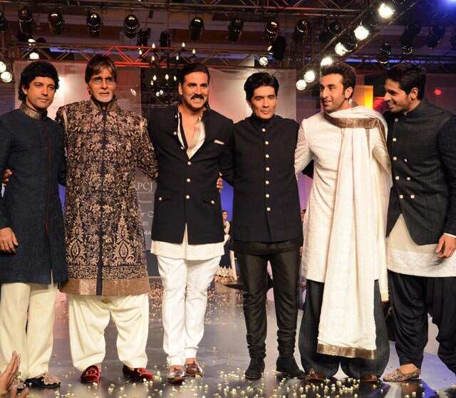 man ramp walk