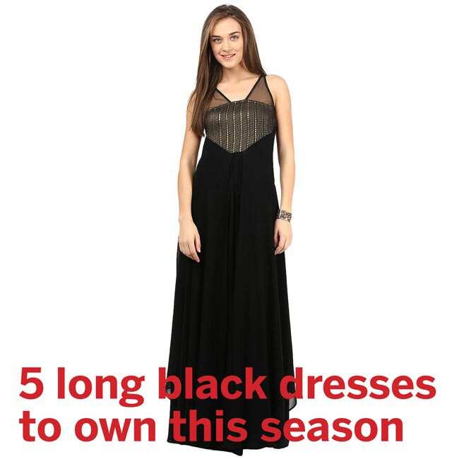 Long black dresses 