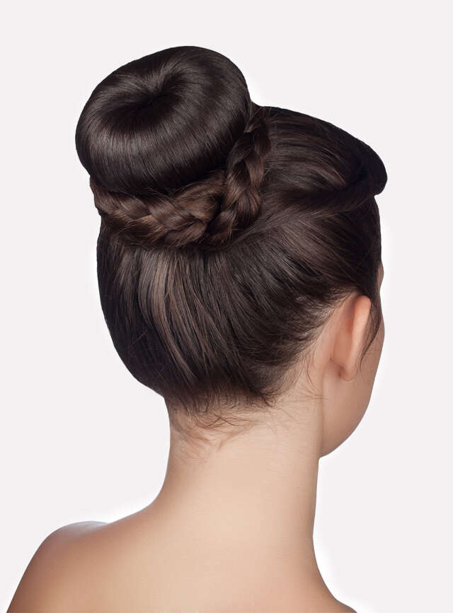 Create this super chic low bun hairstyle in five simple steps...