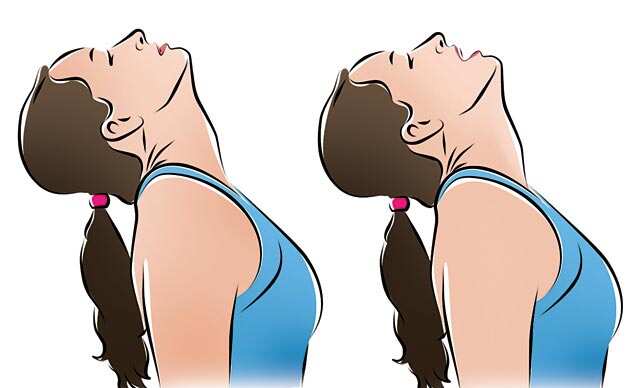 Neck exercises to beat stress and age