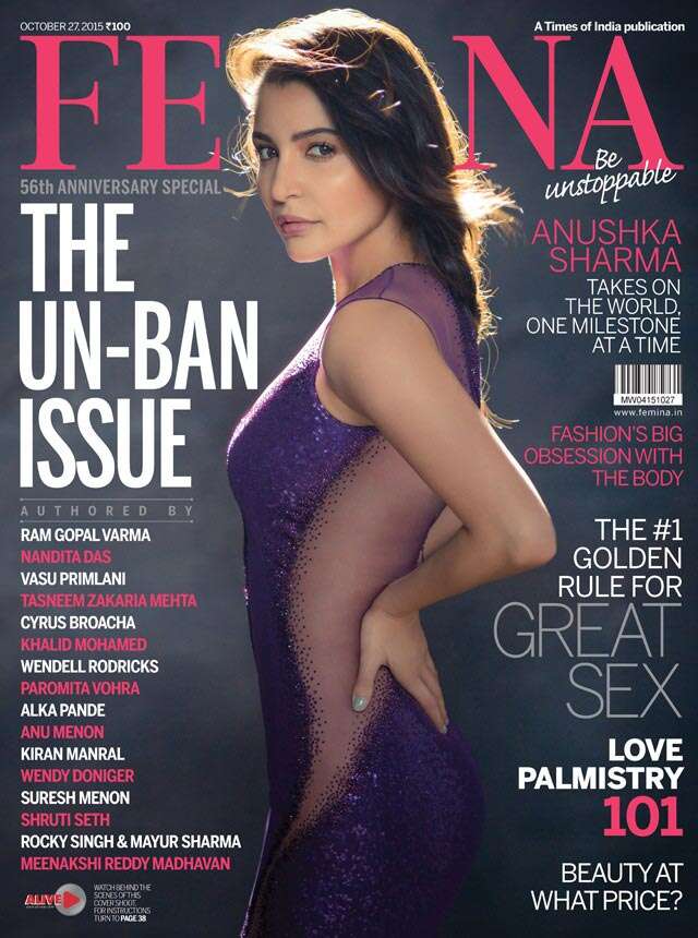 Anushka Sharma Hot Sexy And Sex - A look at Anushka Sharma gracing the covers of Femina over the years |  Femina.in
