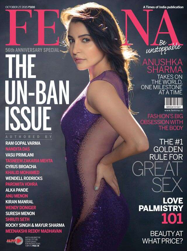 Anushka Sharma Nude Sex - A look at Anushka Sharma gracing the covers of Femina over the years |  Femina.in