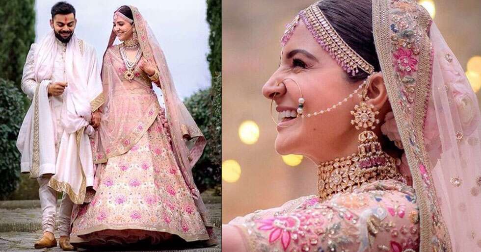 From Virat Kholi + Anushka Sharma To Varun Dhawan + Natasha Dalal: Whose Wedding  Dress Do