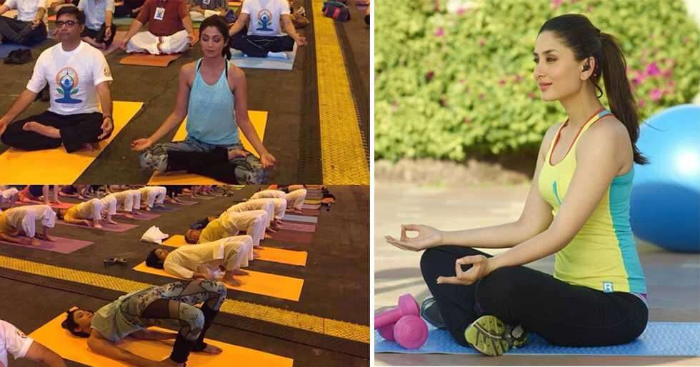 These Celebs Cant Get Enough Of Yoga Feminain