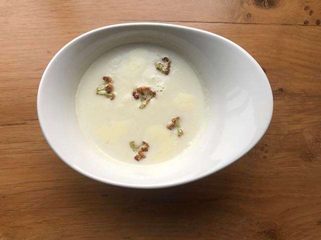Recipe: cauliflower and mascarpone soup | Femina.in