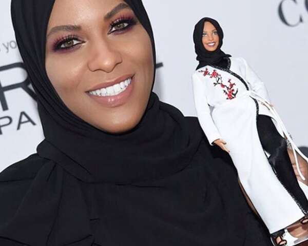 Hijab-wearing Barbie inspired by US fencer