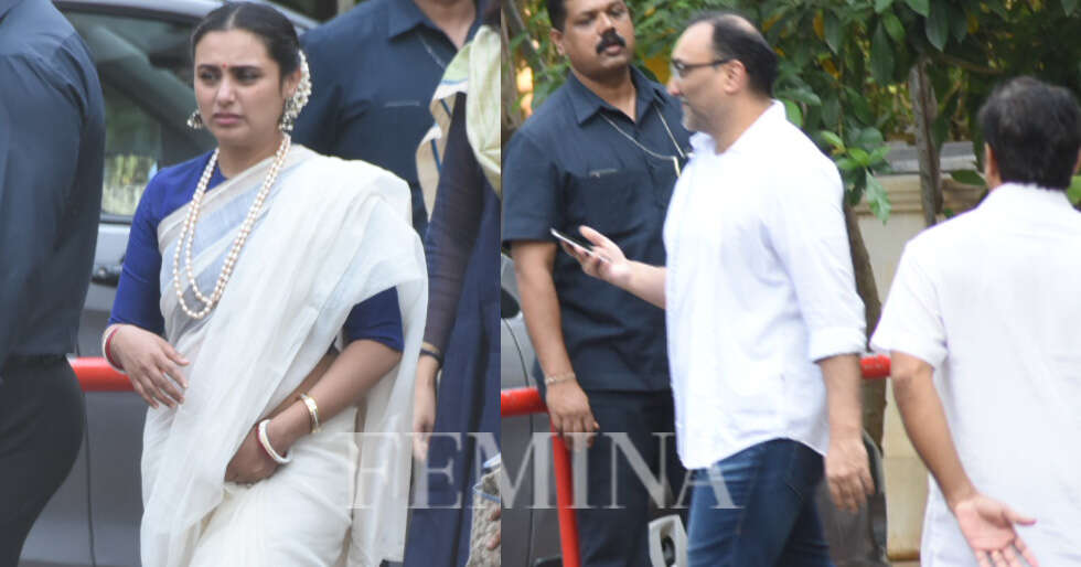 Rani Mukerji Pays Homage To Father Ram 