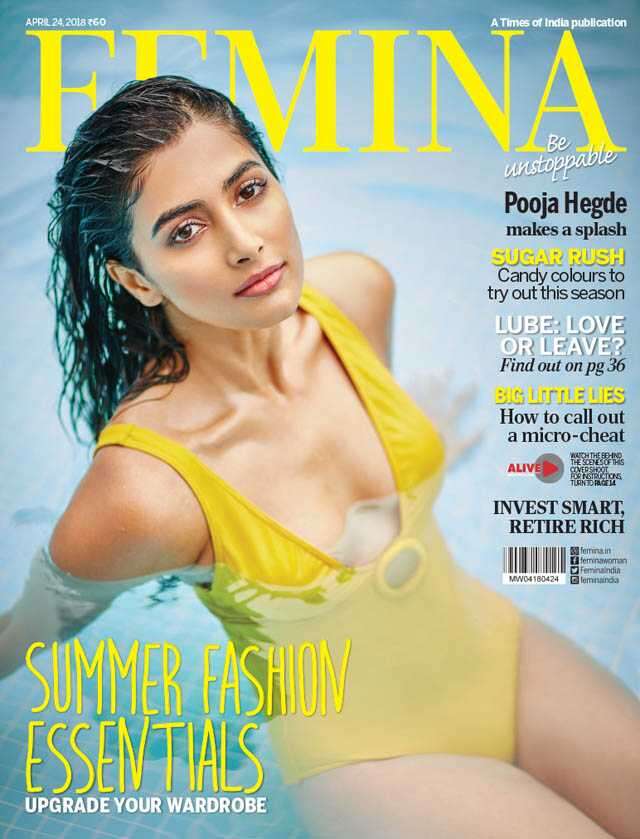 Hegde Sex - Pooja Hegde looks summer-ready on our cover | Femina.in