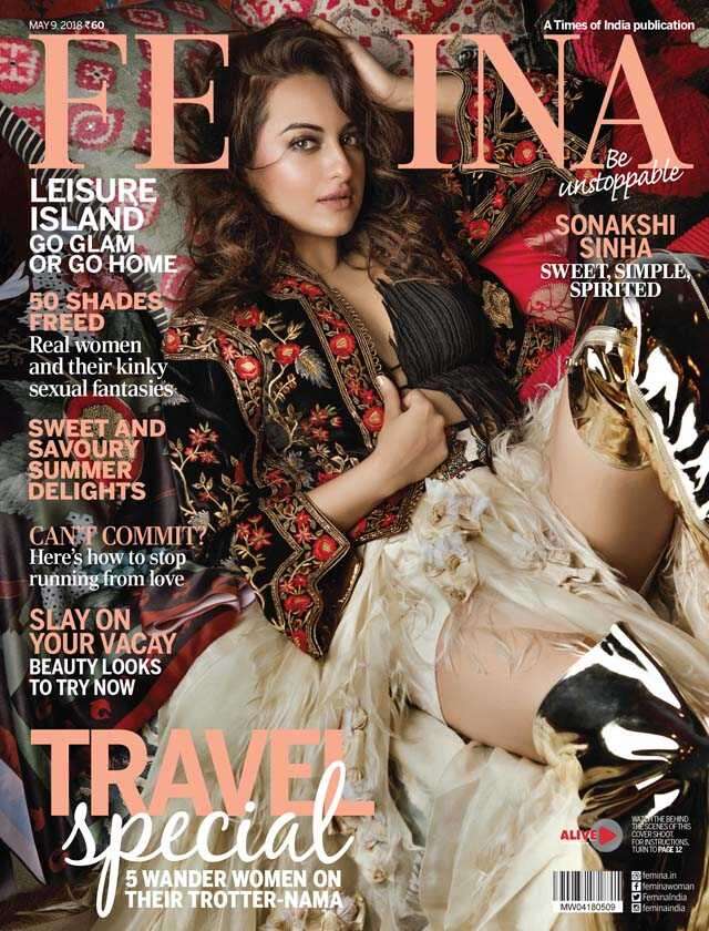 Sonaxi Siha Sex Photo Gand New - Sonakshi Sinha glams up Femina's latest cover | Femina.in