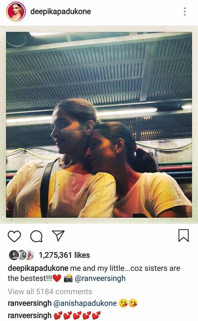Deepika Padukone and Ranveer Singh funny banter on Instagram is just as  cute as the couple - The Statesman