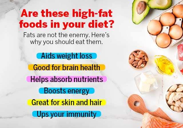 high  fat foods