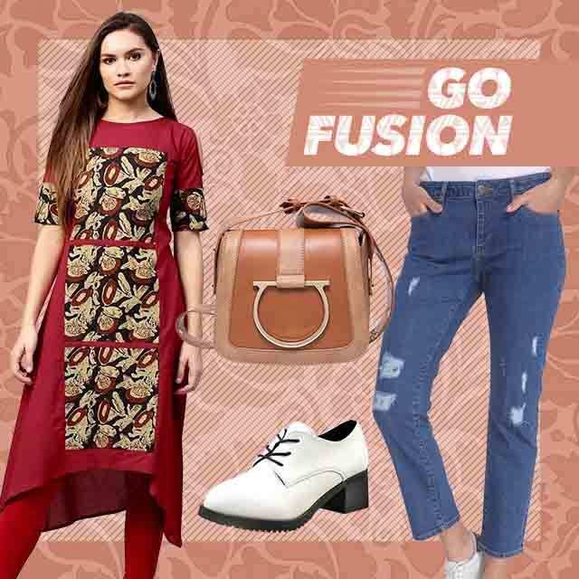 Five ways you can style fusion wear