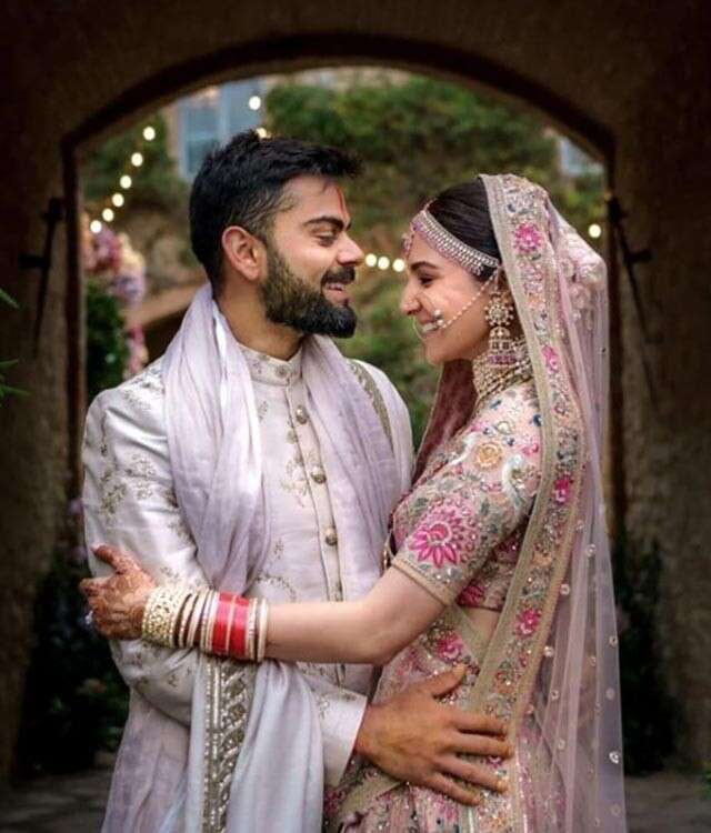 Image result for anushka sharma wedding