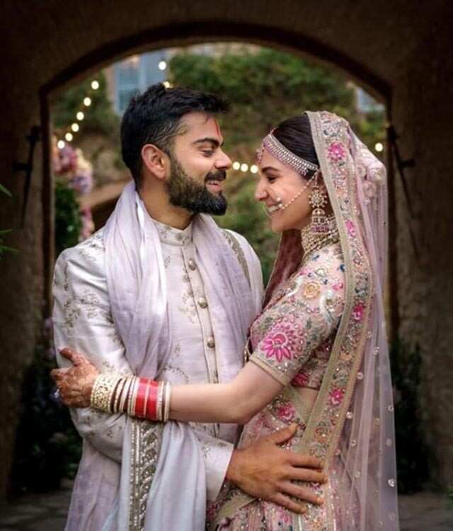 Anushka Sharma and Virat Kohli's latest wedding photos ...