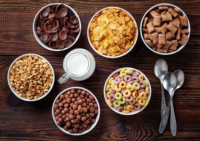 Foods rich in Vitamin B12 Cereal