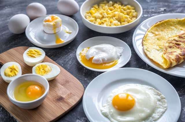 Foods rich in Vitamin B12 Eggs