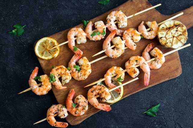 Foods rich in Vitamin B12 Shrimp