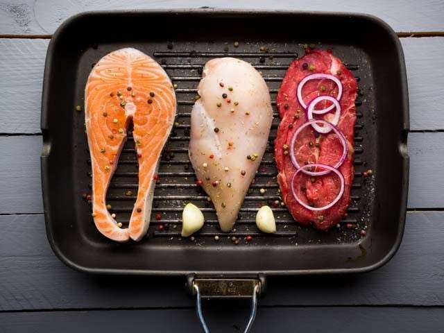 Include Meat and seafood Balanced Diet Chart