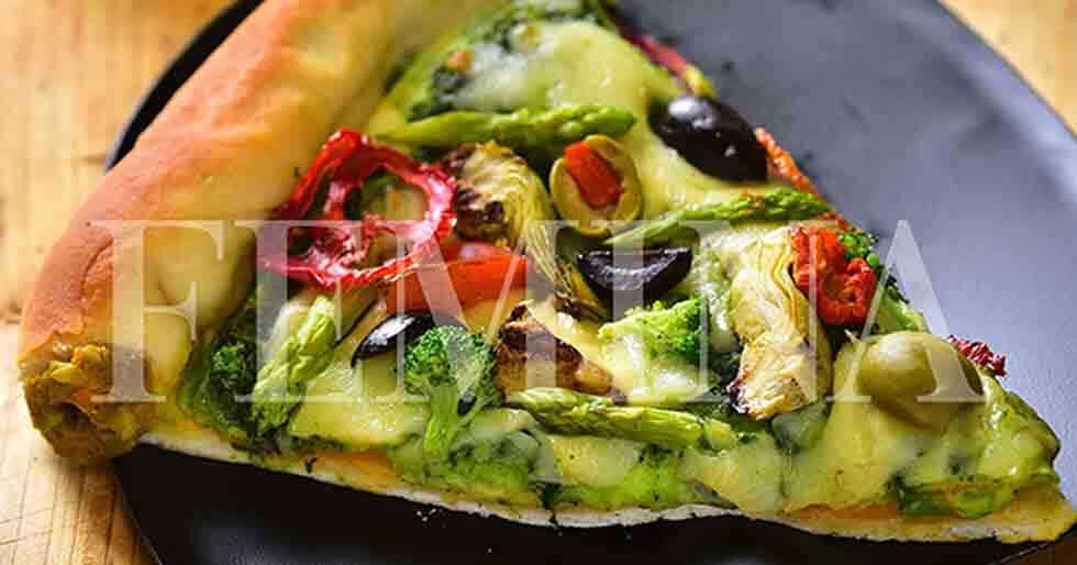 Recipe stuffed crust pizza with veg seekh kebab Femina.in