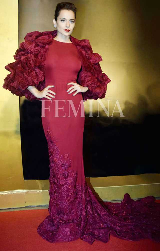 Kangana Ranut in Tony Ward couture