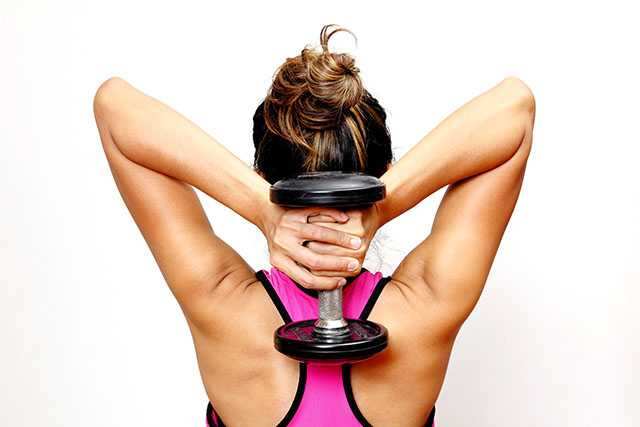 Weight lifting for arms