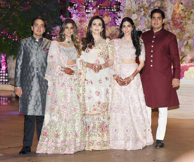 Celebs at Akash Ambani engagement party | Femina.in