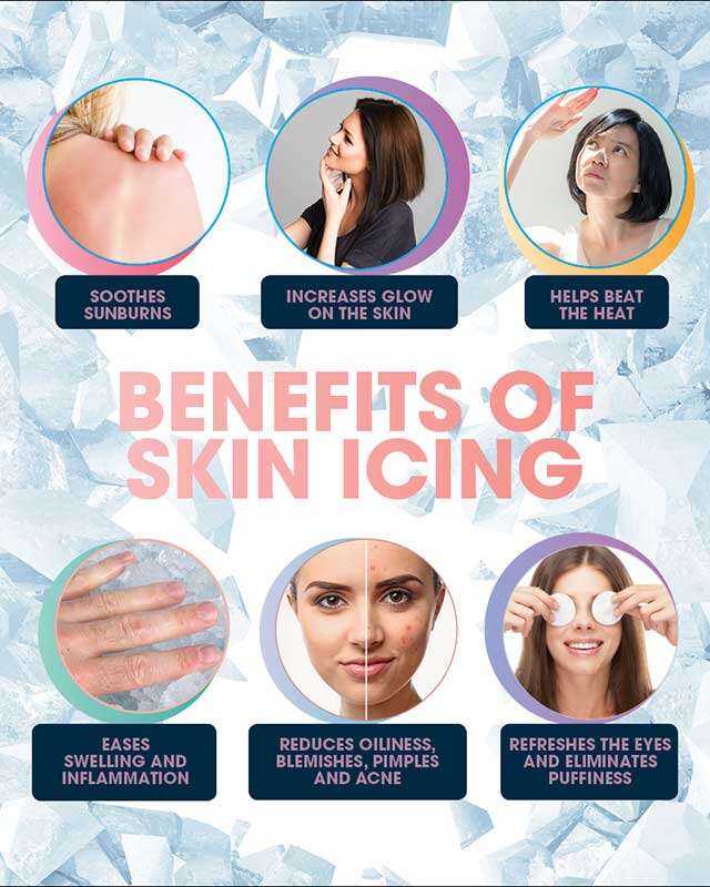 Benefits of skin icing