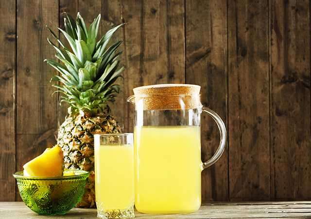 Pineapple Juice For Acidity