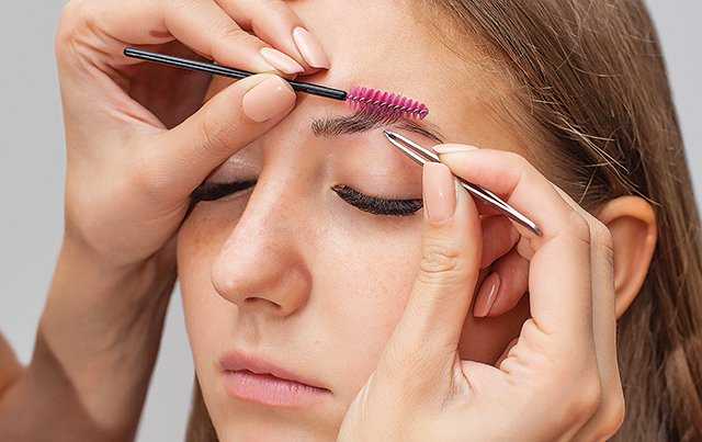 mẹo lông mày được chuẩn bị hoàn hảo