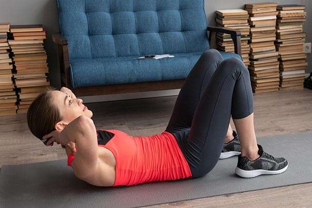 Exercises to Reduce Belly Fat with Crunches