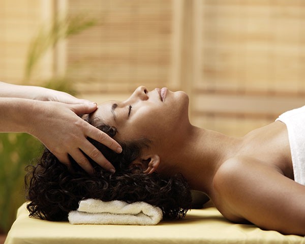 The healing powers of a scalp massage
