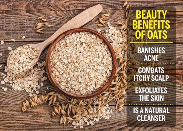 Beauty benefits of oats 