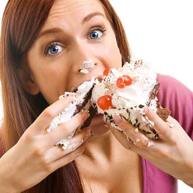 Unhealthy binge eating