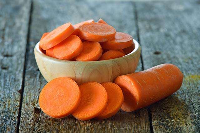 Benefits of carrots for the heart