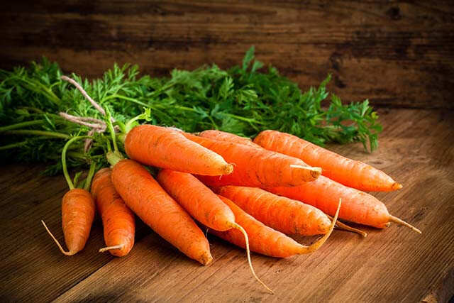 Nutrition benefits of carrots