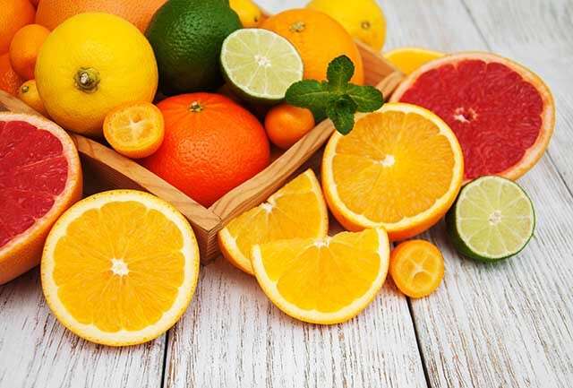 Food for Healthy Hair - Citrus Fruits