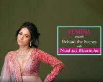 Nushrat Bharucha turns into the sassy Indian bride in this BTS video