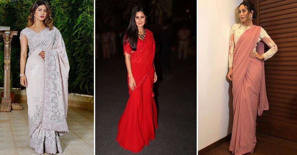 How to style saris like celebrities | Femina.in