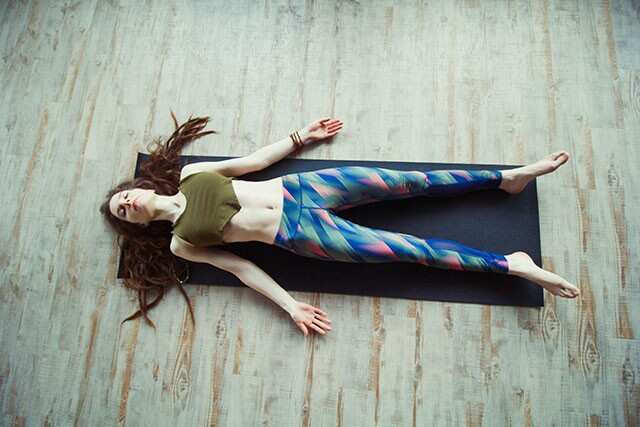 Yoga Asanas - Shavasana or corpse pose