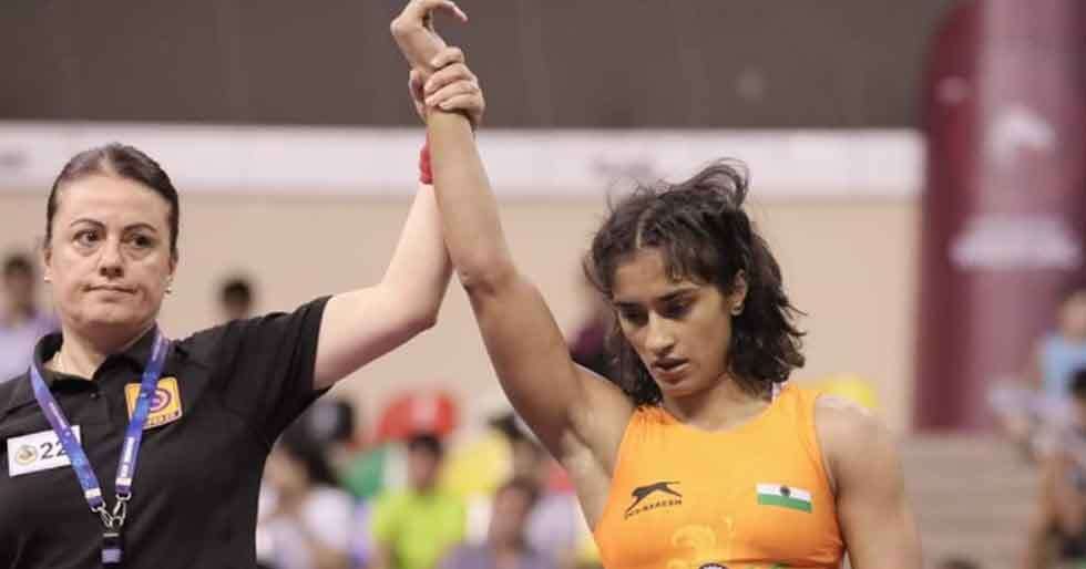 Vinesh Phogat wins gold medal Femina.in