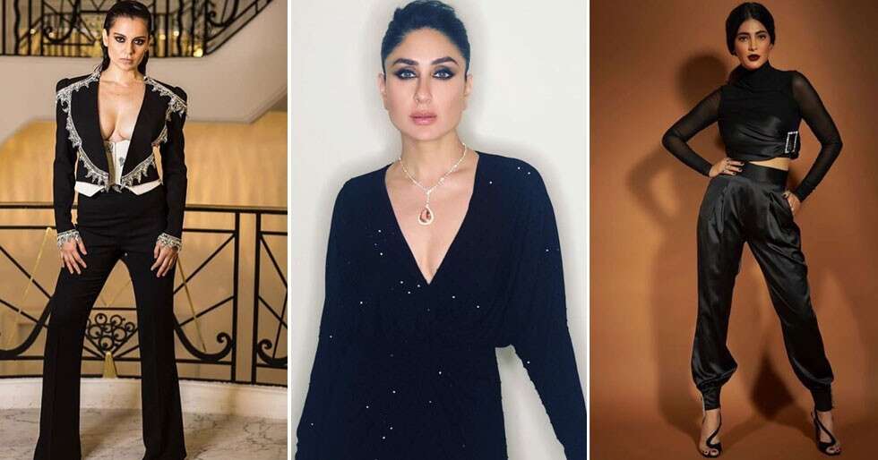 These celebs look fierce in black outfits | Femina.in