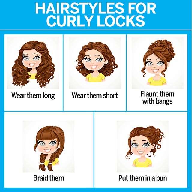 The Easy Hairstyles For Curly Hair Girls 