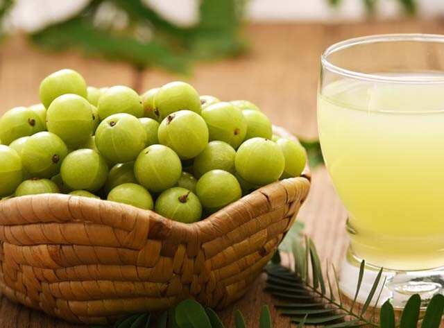 Apply Amla Juice Over The Scalp To Control Hair Fall