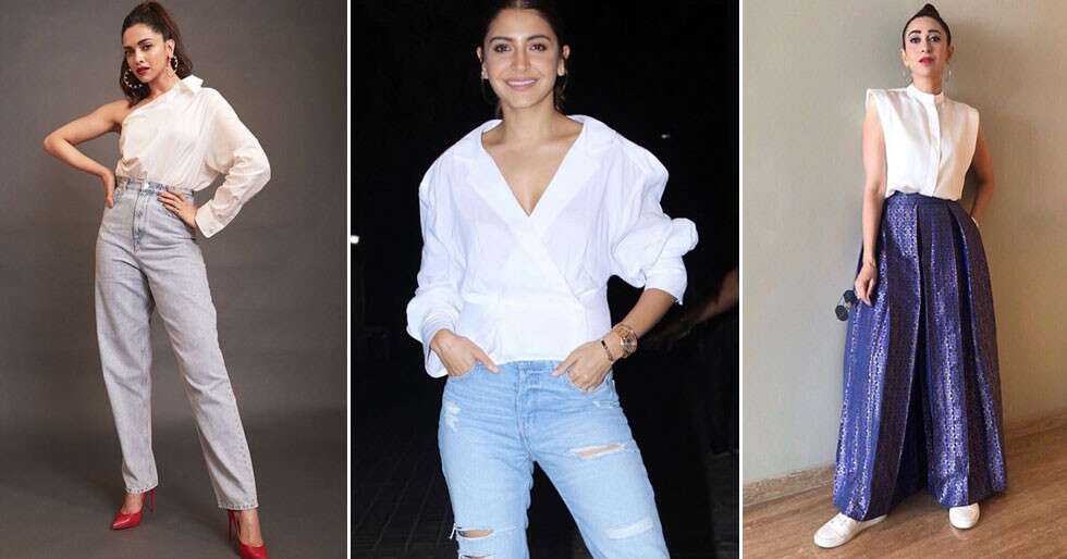 Upgrade your classic white shirt like a celebrity | Femina.in