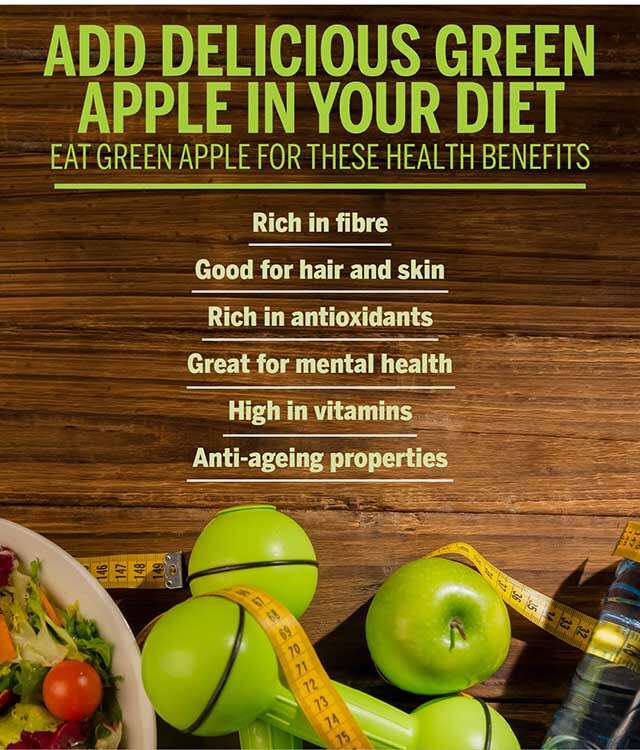 Why you must include green apple in your diet Infographic