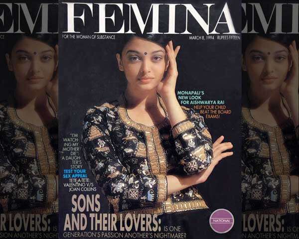 Presenting Aishwarya Rai Bachchan's first-ever Femina cover