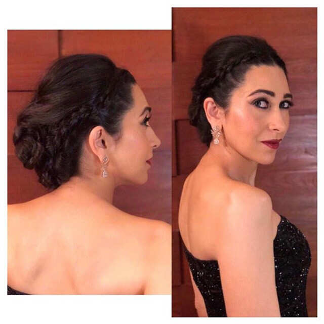 Festive hairstyles: Braided bun