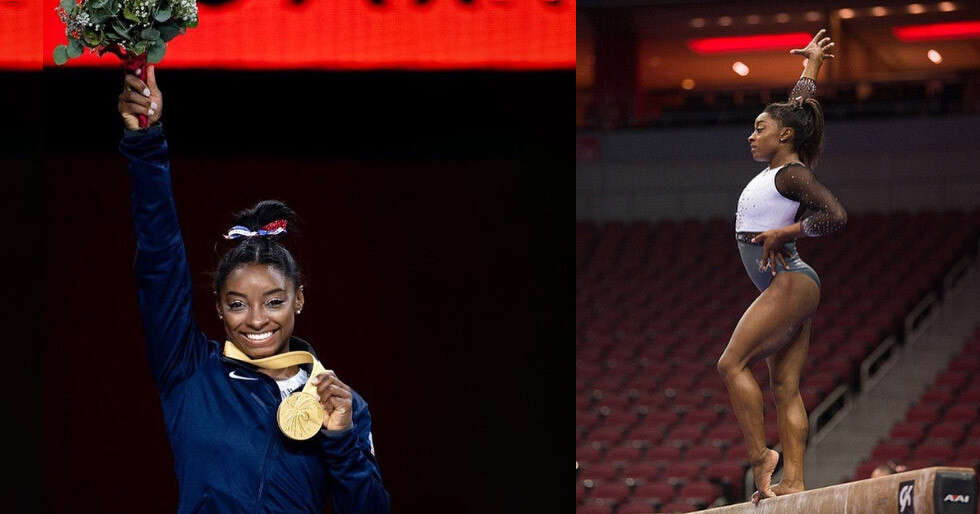 Gymnast Simone Biles makes history | Femina.in