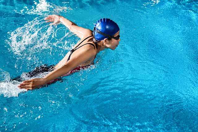 Swimming to lose belly fat